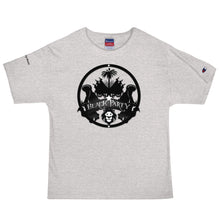 Load image into Gallery viewer, Black Party Music Logo Men's Champion T-Shirt
