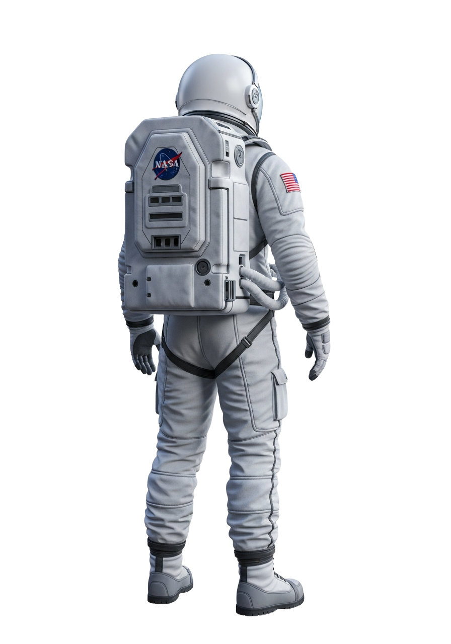 Astronaut on the lunar surface